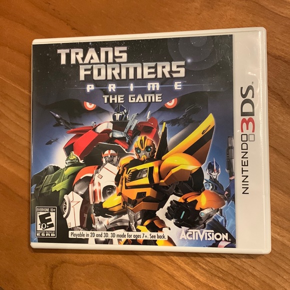 Nintendo Other - Nintendo 3DS Transformers Prime the game